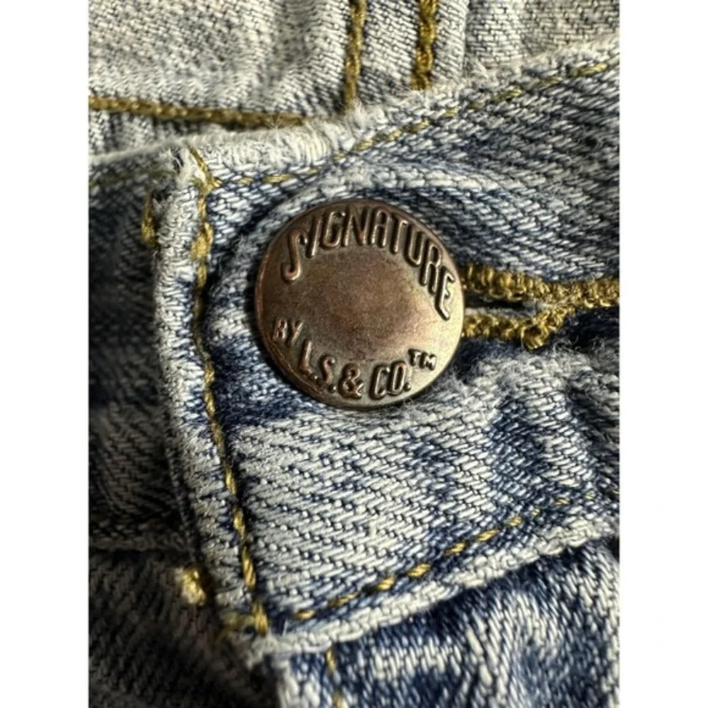 VTG Levi Strauss Authentics Signature Jeans Mens 40x30‎ Light Wash Relaxed Denim